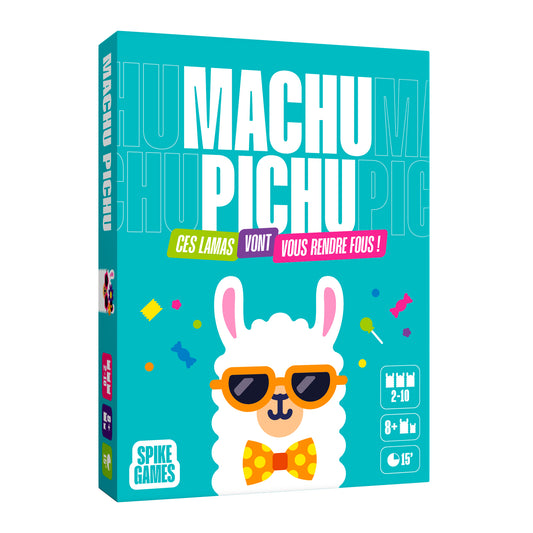 Machu Pichu - Jeu de Société de Rapidité et d'Observation pour 2 à 10 Joueurs, Dès 8 Ans - Format Compact de Voyage